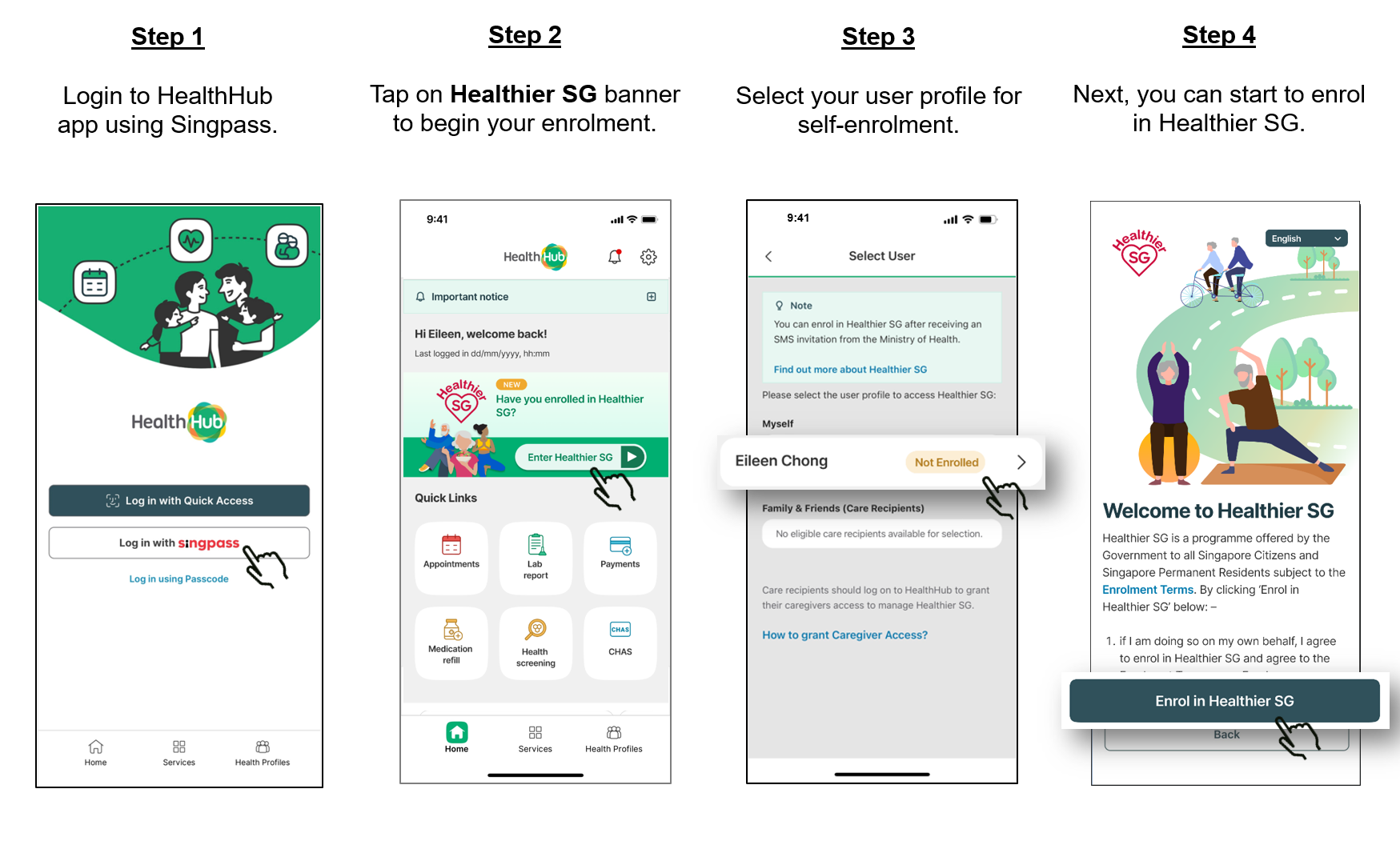 How Do I Use The Healthhub App To Make A Healthier Sg Appointment